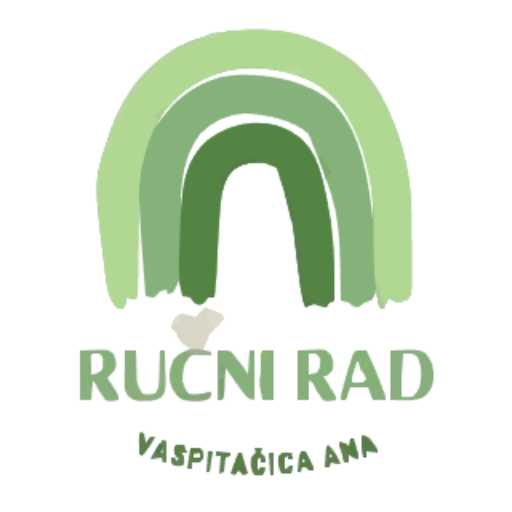 Ručni rad — vaspitačica Ana, logo